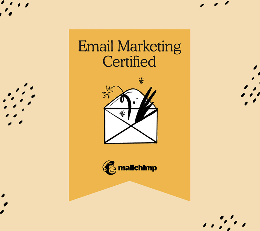 We are Mailchimp experts certified in email marketing. Reach your marketing goals with our monthly email management, beautiful template designs, email automations and more.